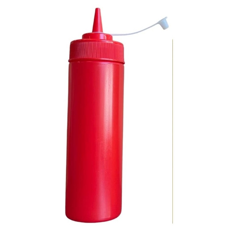 Ketchup and Mustard Squeeze Bottle Dispenser Set 12-Ounce Each For