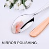 FUZVOL 8 Pcs Teaspoons Set 5.5 Inch/14 CM Colorful Tea