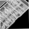 Healvian 120pcs Women's Fake Nails Full Nail Tips French Tip