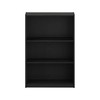 FURINNO JAYA Simple Home 3-Tier Adjustable Shelf Bookcase, Black