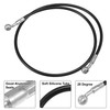 X AUTOHAUX Motorcycle Hydraulic Brake Line Oil Hose Pipe 100cm