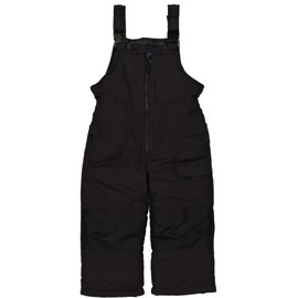 LONDON FOG Toddler Girls Heavyweight Snow Bib Overall Snowpants Black 4T