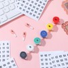 Mabor 15 Sheets Round Number Stickers 1-300, Small Clear Consecutive
