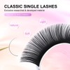 NAGARAKU Eyelash Extensions Synthetic Mink Tray with 16 Rows Light