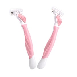 SAFIGLE 2pcs Manual Hair Removal Kit for Women Men Portable Shaving Exfoliating Blades for Close Precise Hair Removal Lightweight and Design for Travel