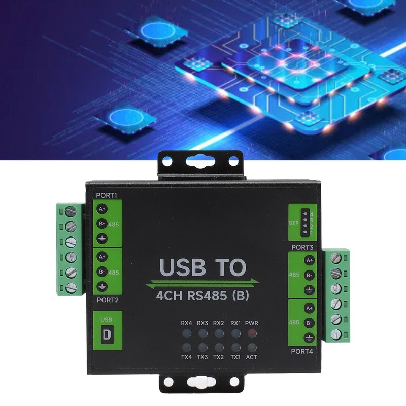 USB to RS485 Converter USB to 4CH RS485 Industrial Grade