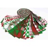 Soimoi 40Pcs Christmas Checks Print Cotton Precut Fabrics for Quilting