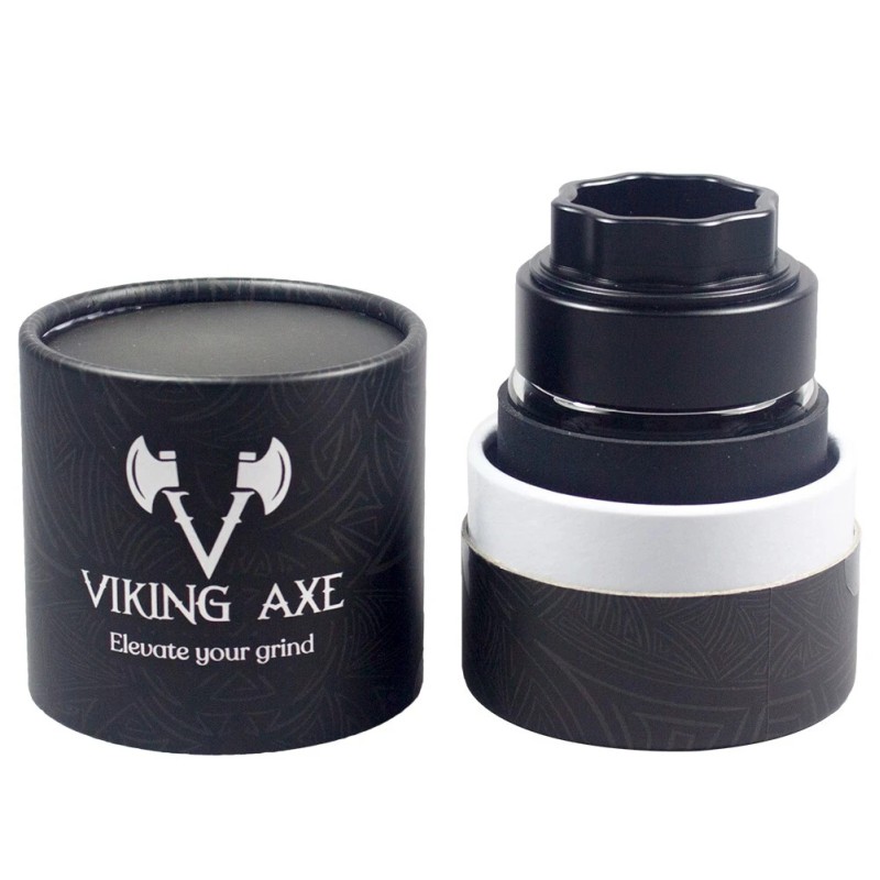 Viking Axe Grinder with Glass Storage + Lock Function +