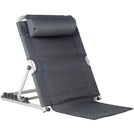 Bed Backrest Support Floor Chair - Lifting up Bed support Adjustable Reading Seating Chair, 6 degree Foldable Sitting Stand Comfy Reclining Bed Wedge Pillow Chair for Elder Disability, Gaming Chair
