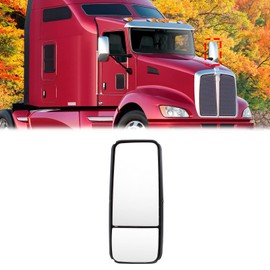 Power Heated Chrome Door Mirror for Kenworth T660 T170 T270 T370 T440 T470 T660 T800 (2008-2016)，Kenworth T660 Door Mirror (Driver/Left Side)