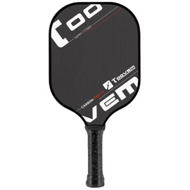Toovem Pro Pickleball Paddle – Carbon Fiber Pickleball Paddle with T700 Layers & Polypropylene Core, Lightweight Professional Pickle Ball Racket for Power & Control, Whole Set with 2 Balls & Bag