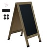 Sunnydaze Decor 40" x 20" Chalkboard with Chalk and Eraser