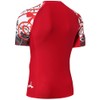 LAFROI Men's Short Sleeve UPF 50+ Baselayer Skins Compression Rash