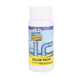 Walfront Drain Cleaner Agents Powerful Foaming Deodorizes Clogged Pipes Toilet Cleaner Strengthfully Sink and Dredge Deodorant Powder Agent for Kitchen Dredging