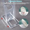 10 Pcs Acrylic Bracket Stands, Plastic Display Holders Picture Plate