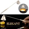 Sheens Apagador de Velas, Acero Inoxidable con Forma de Campana
