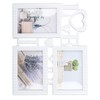 Modern Picture Frame 3 Hole Photo Frame Tabletop Decorative Photo