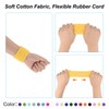 PATIKIL 2pcs 8x5cm Sport Wristbands Cotton Terry Cloth Absorbent Sweatband