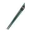 Chopsticks, Silver Cherry Blossoms, Green, Unisex Size, Comes with Paulownia