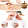Paifeancodill Wooden Bead Spinner, Portable Jewelry Making Tool With 5