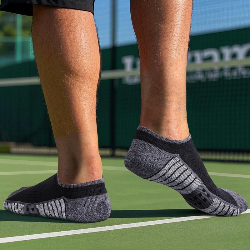 [YUEDGE] 靴下メンズ フットカバー 夏用 黑 アンクルソックス 竹繊維 薄手 くるぶし靴下 蒸れない