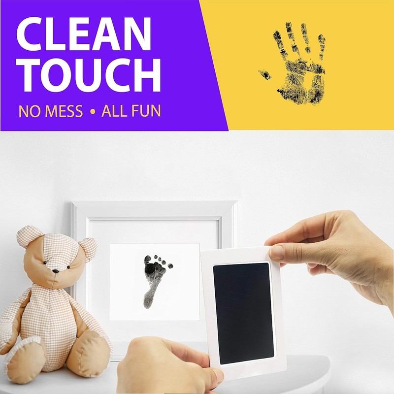 STR-Extra Large Clean Touch Ink Pad for Baby Handprints and