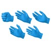 Tiga-Med Nitrile Gloves Blue Powder-Free Size: Small Pack of 100