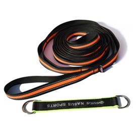 Arhandig Stretch Strap for Yoga, Physical Therapy for Home Exercises, Dance, Gymnastics, Pilates and Gymnastics, Stretch Band, Durable and Dimensionally Stable (Black Orange)