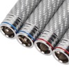 4Pcs RCA Sound Plug Chrome Plated Welding Phono RCA Male