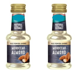 Moroccan Almond Extract 2X35ml Created with the finest quality almonds