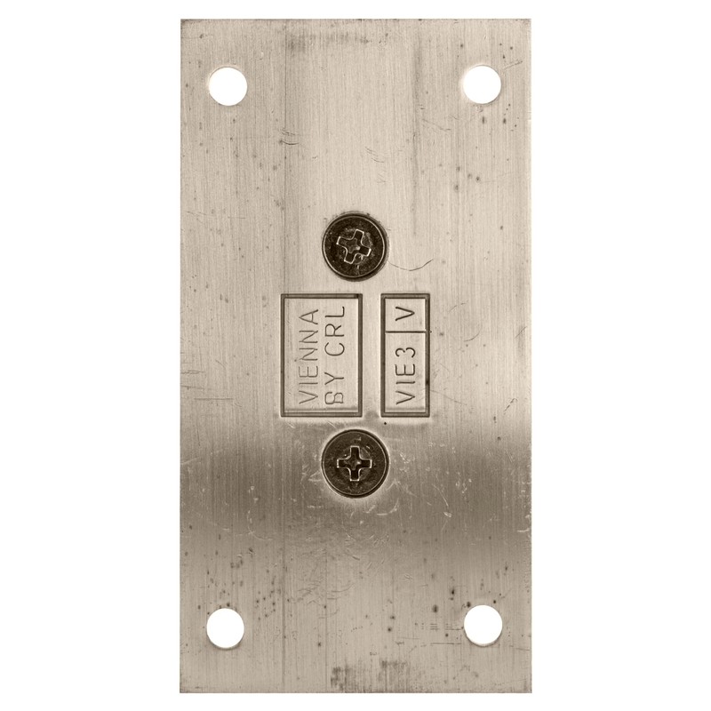 C.R. LAURENCE V1E337BN CRL Brushed Nickel Vienna 337 Series Adjustable