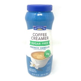 Sugar Free French Vanilla Flavored Powdered Coffee Creamer 10oz - 1 bottle
