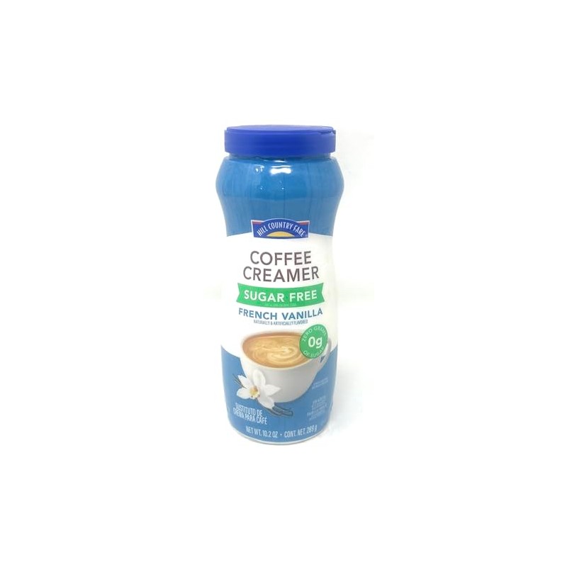 Sugar Free French Vanilla Flavored Powdered Coffee Creamer 10oz -