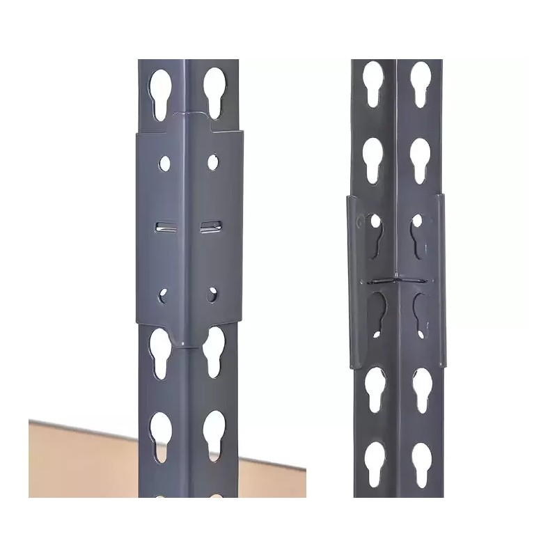 Edsal 4 Steel Post Coupling Outer GREY Muscle Rack Husky