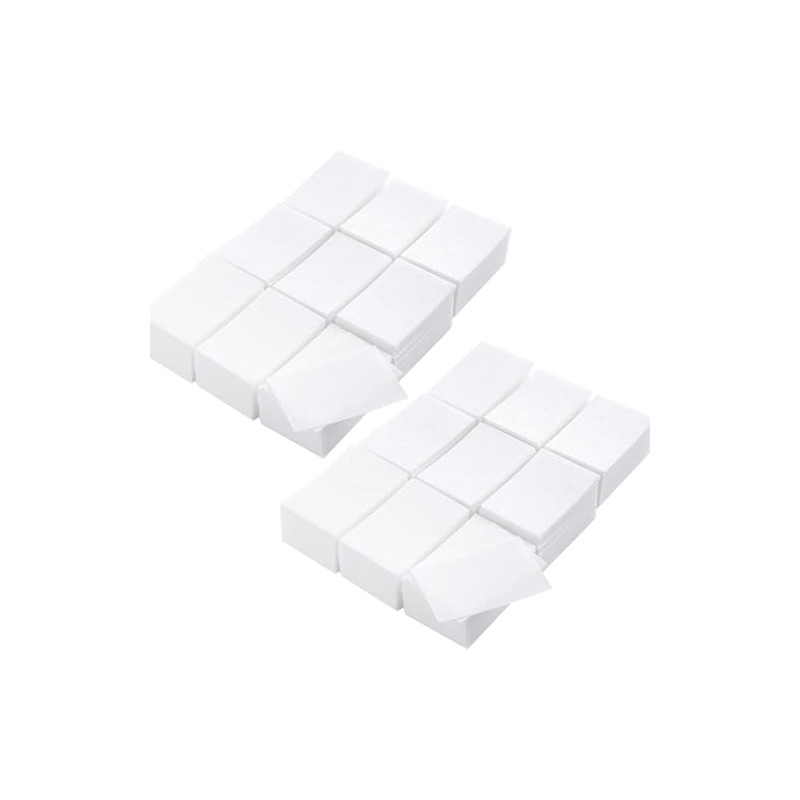 Gel Nail Polish Remover Tools 1080 PCS Lint Free Nail