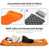 Baiao Self Inflating Camping Sleeping, Ultralight Sleeping Pad with Pillow,