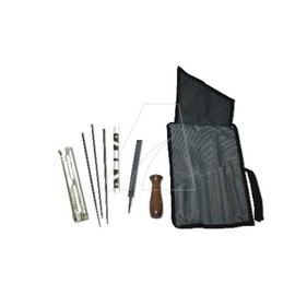 Sharpening Kit Sharpening Set in Bag with 3 Round Files File Gauge Flat File and Depths