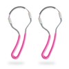 Daily at facial hair remover, hypoallergenic, 2 pieces, pink / 데일리앳 얼굴 잔털제거기 솜털정리 저자극, 2개, 핑크