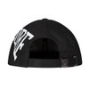 100% Hardcore Essential Men's Strapback Cap, black