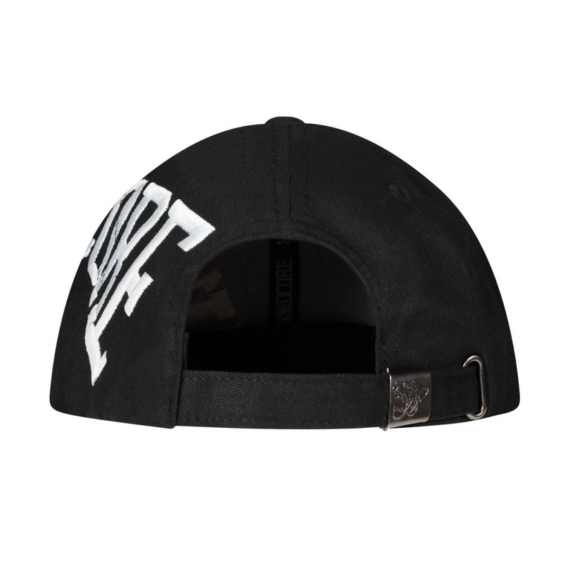 100% Hardcore Essential Men's Strapback Cap, black