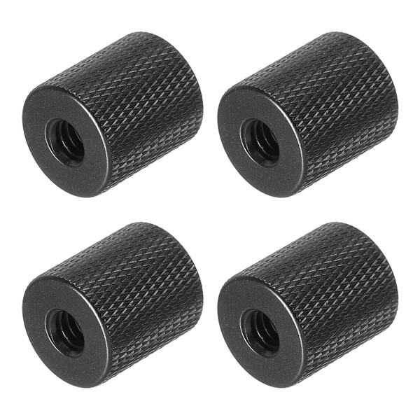 PATIKIL 4 Pack Microphone Tripod Adapter 1/4 to M6 Socket