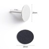 NMKL38 50PCS Replacement Sandpaper Discs Self-Adhesive 25mm with Stainless Steel