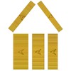 Toicann 23 Gauge Pin Nails (1",13/16",5/8",1/2",3/8") 5000 pcs Headless Pinner