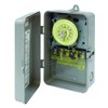 Intermatic T104P 24-Hour Mechanical Time Switch, 208-277 VAC, 60Hz, DPST,