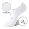 Irisbear Womens No Show Socks Thin Cotton Non Slip Low