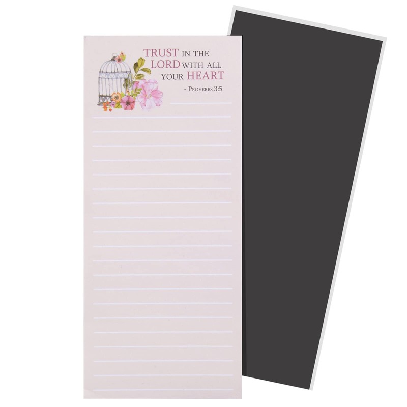Juvale 12 Pack, 60 Sheet Christian Notepads, Magnetic Memo Pads