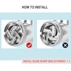iVict 2 Pack Stainless Steel Knife Cutter Meat Grinder Blade
