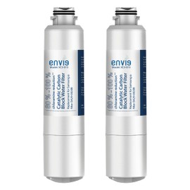 Envig Catalytic Carbon Refrigerator Filter (2 Pack), Chloramine Fridge Water Filter DA29-00020B, Replacement DA29-00020A/B, DA29-00020B-1, HAF-CIN/EXP, RF4267HARS, RF25HMEDBSR, RF28HMEDBSR