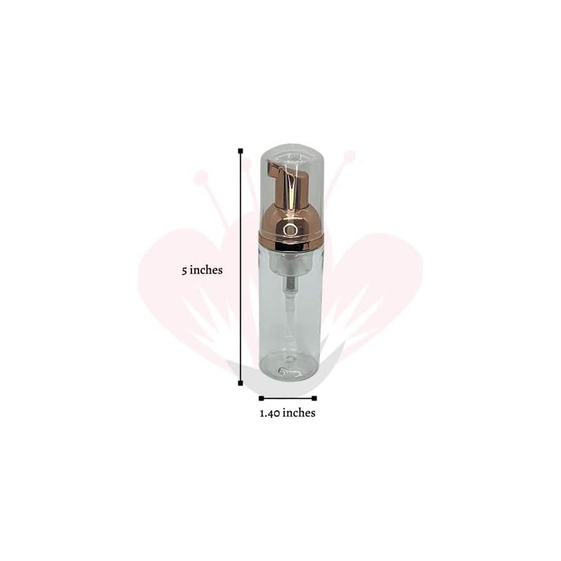 The Lash Co. (10 piezas) Dispensador de plástico para botellas