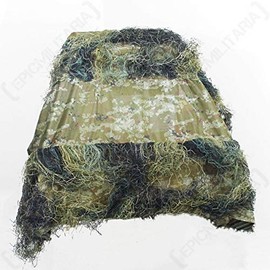 Mil-Tec Ghillie Cover 'Anti Fire' 140x100cm Digital Woodland Camo